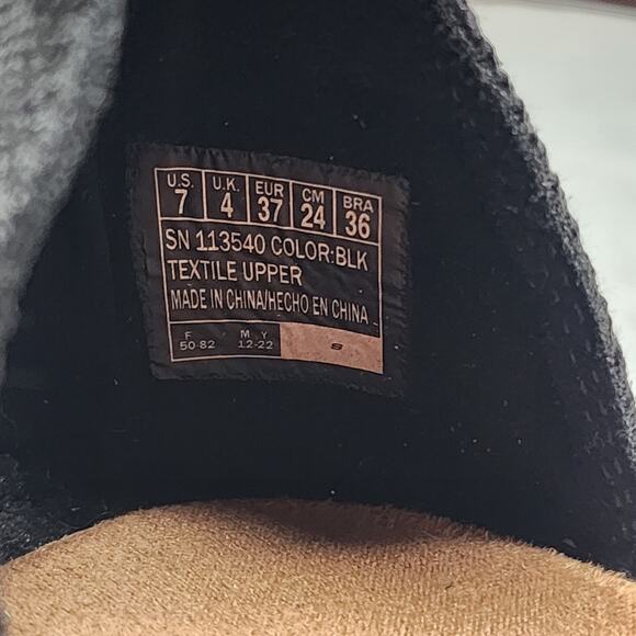 Skechers Womens Desert Kiss Wedge Sandals Size 7 Black Summer Comfort Y2K - Picture 6 of 6